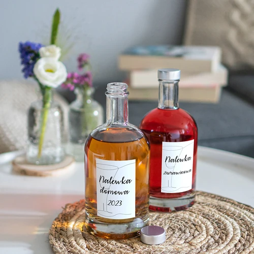 Самозалепващи етикети 60 x 90 мм за бутилки, настойка, алкохол, водка - 20 бр. - 7