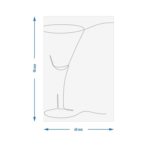 Самозалепващи етикети 60 x 90 мм за бутилки, настойка, алкохол, водка - 20 бр. - 3