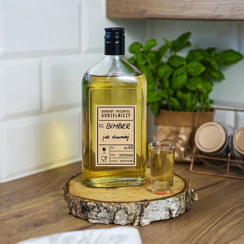 Самозалепващи етикети 60x90 mm за бутилки, водка, PRL, 20 бр. - 6