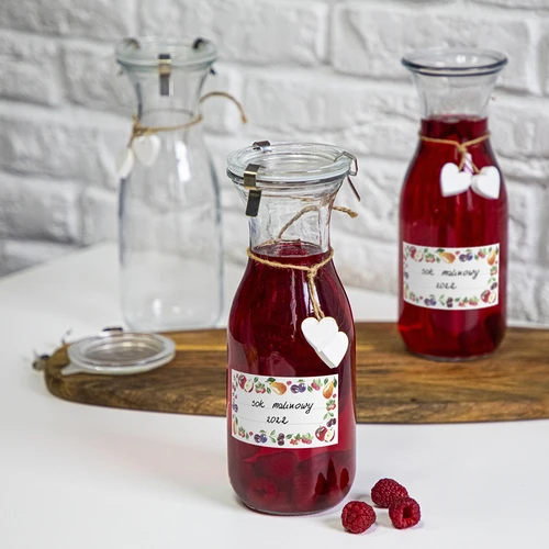 Самозалепващи етикети, десен Плодове 85/45 mm - 20 бр. - 6