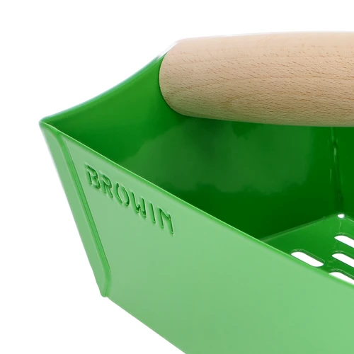 Събирачка за дребни плодове, метална, зелена - 5