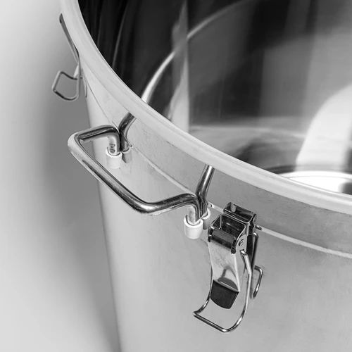 Съд от неръждаема стомана 161 л с капак - 5