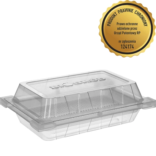 Съд за покълване Zielona Czuprynka със семена от репички - 2