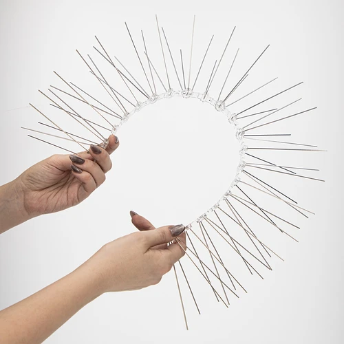 Шипове против птици, на пластмасова основа, 10 бр. - 6