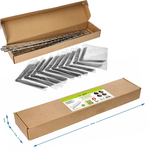 Шипове срещу птици, на метална лента, 10 бр. - 10