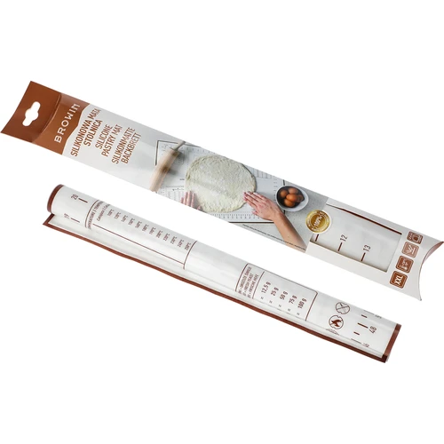 Силиконова подложка – постелка за разточване с печат: шаблони и кулинарен калкулатор - 5