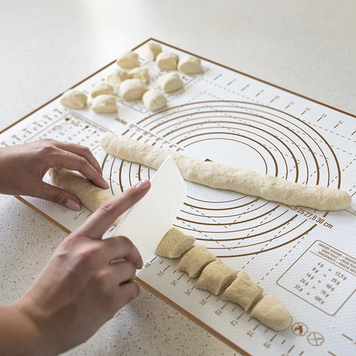 Силиконова подложка – постелка за разточване с печат: шаблони и кулинарен калкулатор - 8