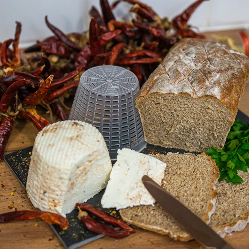 Сиренарска форма за рикота Ø 6,5 x 7,8 см за 400 г - 5