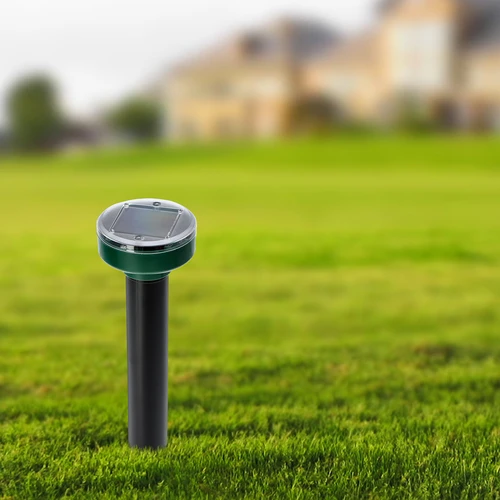 Соларен отблъсквач за къртици – ефективна, безопасна и хуманна защита на градината, комплект 4 бр. - 15