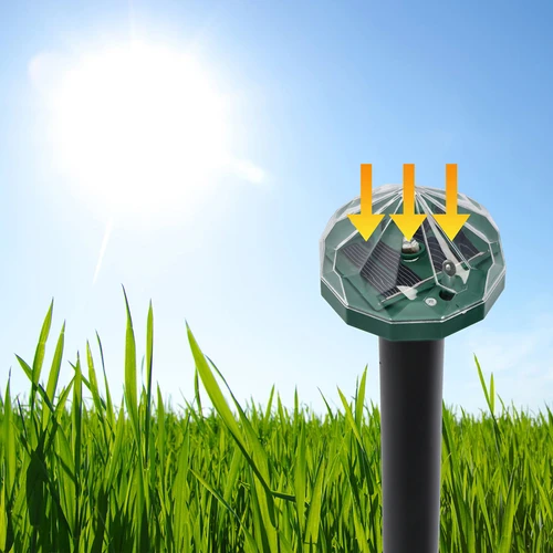 Соларен отблъсквач за къртици с LED лампа - 10