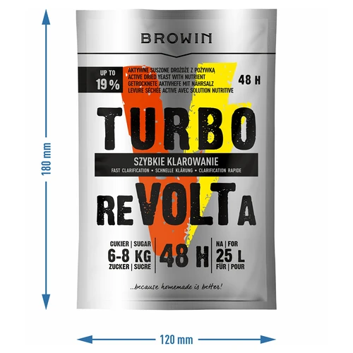Спиртоварни дрожди Turbo reVOLTa 48 ч - 4