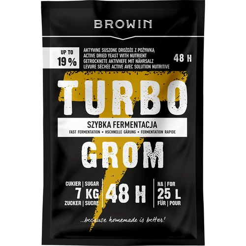 Спиртови дрожди Turbo Grom 48ч