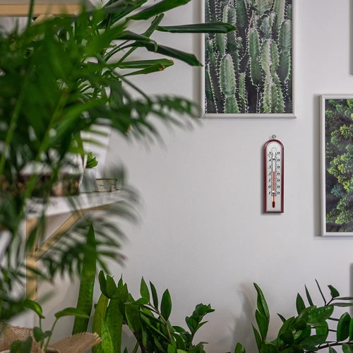 Стаен термометър със сребриста скала (-10°C до +50°C) 16 см микс - 6