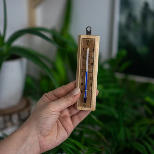 Стайен термометър със златна скала (-10°C до +50°C) 12 см - 5