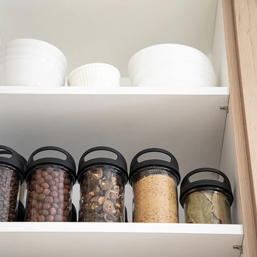 Стъклен контейнер 545 мл с капачка за окачване - 7