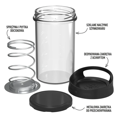 Стъклен шунковар за 450 г - 2