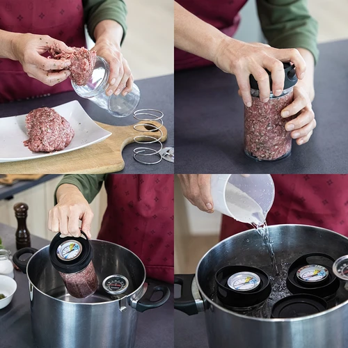 Стъклен шунковар за 450 г - 10