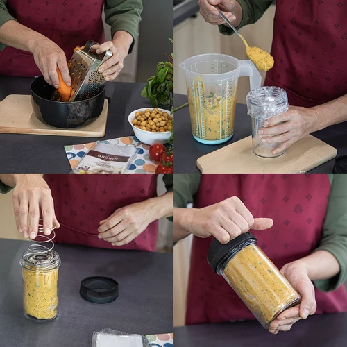 Стъклен шунковар за 450 г - 11