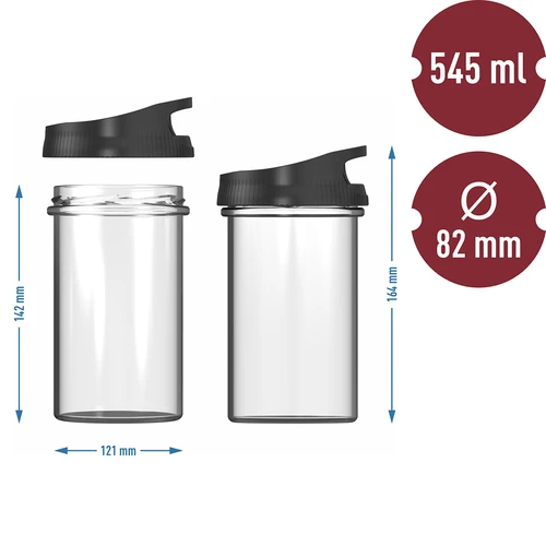 Стъклен шунковар за 450 г - 9