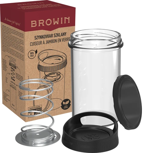 Стъклен шунковар за 450 г - 7