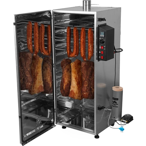 Стоманена пушилня dragON 220 л – с цифров контролер - 4