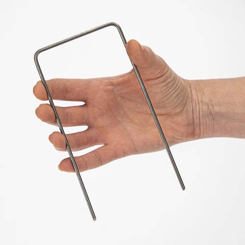 Стоманени U-образни шпилки за агротекстил – 100 бр. - 6