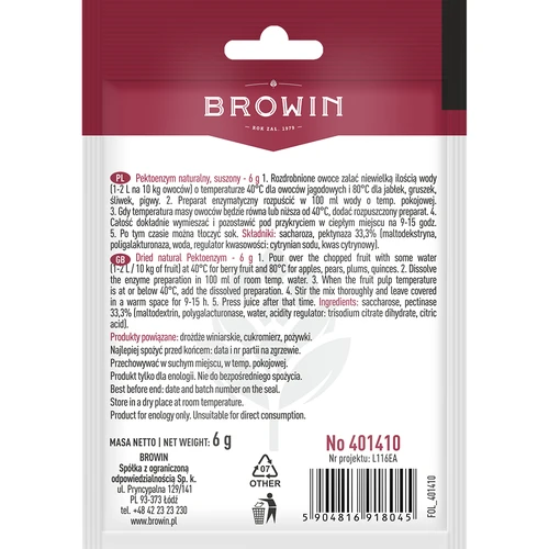 Сушен пектоензим - 2