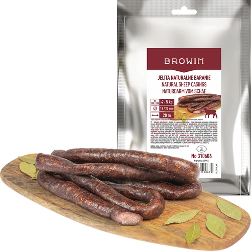 Свински черва 28/30 мм и овчи 18/20 мм - комплект - 2