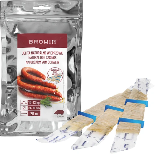 Свински черва на ленти 28/30, 20m - 3