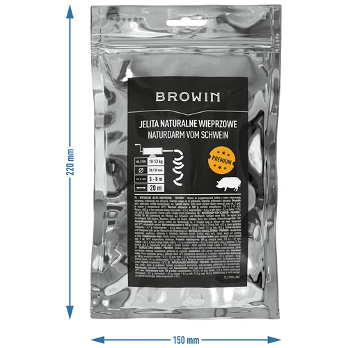 Свински черва премиум 28/30мм, 3-8м, 20м - 4