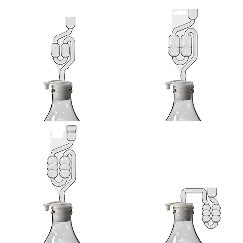 Тапа за дамаджана fi 37/41 мм със затваряне - 4