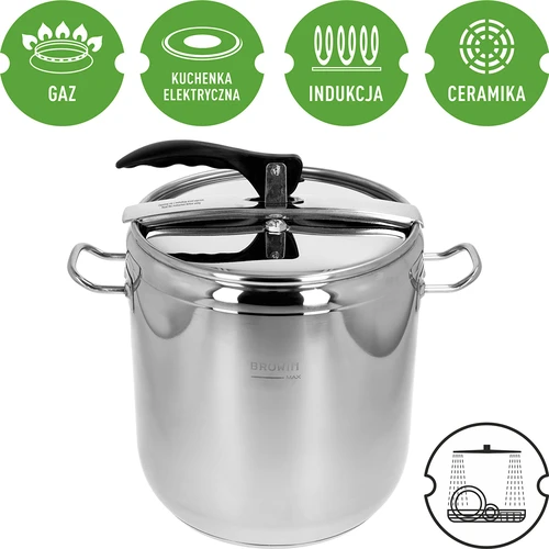 Тенджера под налягане 17 л - 5