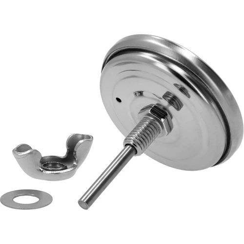 Термометър за грил и BBQ, от 50 до +500°C, биметален, 5,3 cm - 3