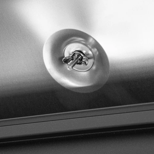 Термометър за грил и BBQ, от 50 до +500°C, биметален, 5,3 cm - 5