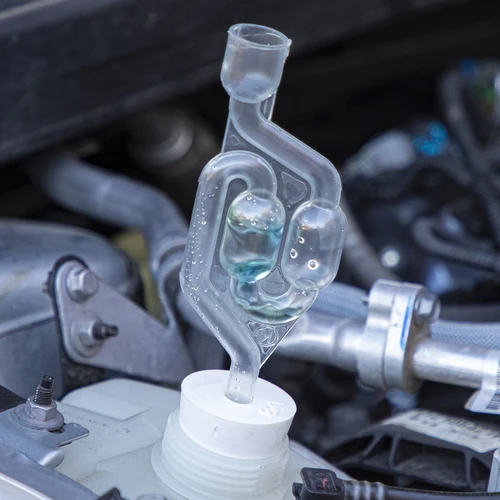 Тестер на гарнитурата на цилиндровата глава - 6 адаптера, 100 мл реактивна течност - 6