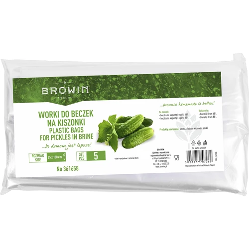 Торба за ферментация - за бидон 65 и 80 л - 5 бр.