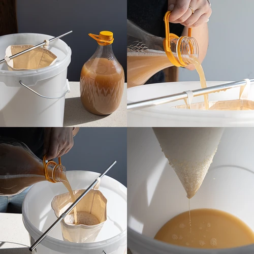 Торба за филтриране на мъст - конусовидна - 7 л - 3