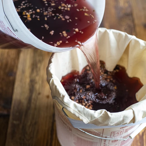 Торба за филтриране на наливки с подсилено дъно - 7