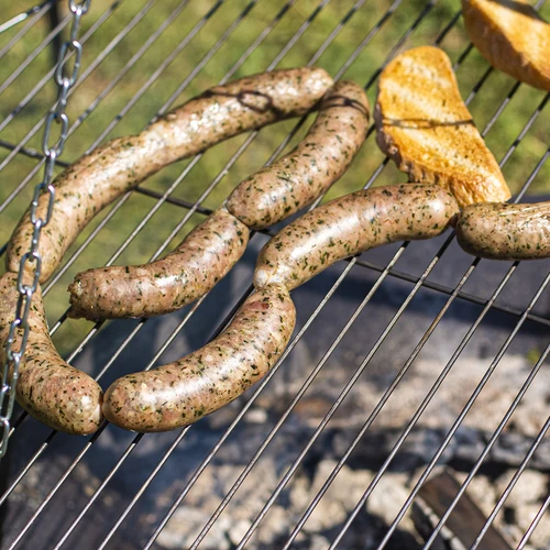 Тринога за огнище със скара, 150 см - 8