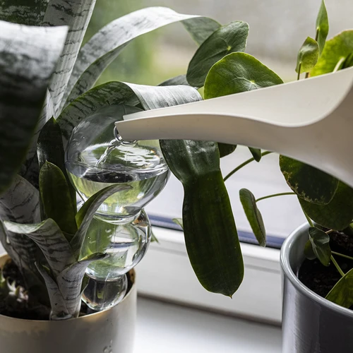 Тройна (трикамерна) поливна топка, прозрачна, безцветна, 600 ml - 6