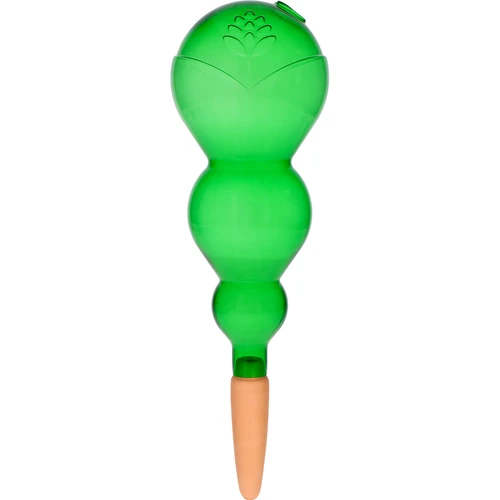 Тройна (трикамерна) поливна топка, прозрачна зелена с керамичен шип, 600 мл