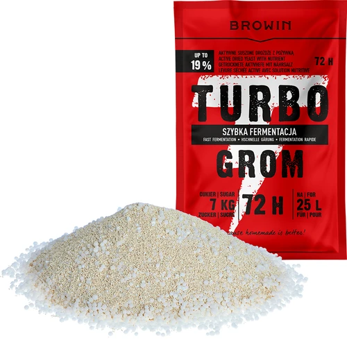 Турбо дрожди за дестилат Grom 72 h - 3