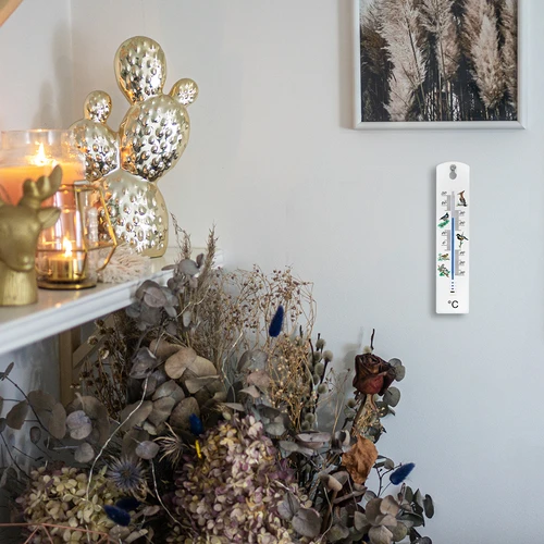 Универсален термометър с графика - птици (-30°C до +50°C) 20 см - 5