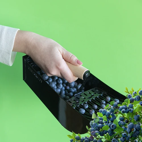 Уред за бране на дребни плодове, метален, черен - 8