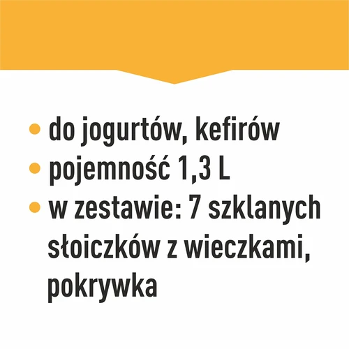 Уред за кисело мляко с термостат, 7 бурканчета, 1,3 л - 19