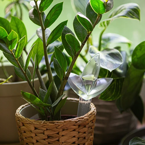 Устройство за поливане на растения – прозрачно листо, 120 мл - 7