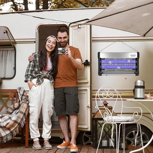 UVA лампа против насекоми 40 W, сребриста - 12