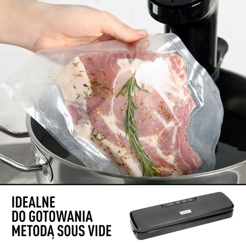 Вакуумен уред за пакетиране – многофункционален, черен - 11