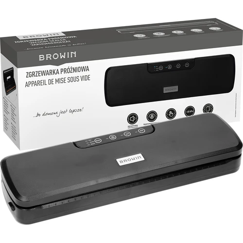 Вакуумен уред за пакетиране – многофункционален, черен - 6