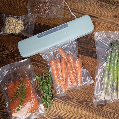 Вакуумна запечатваща машина – универсална, в цвят пистачио - 16